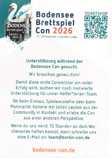 Werbetext für Bodensee Brettspiel Con 2026